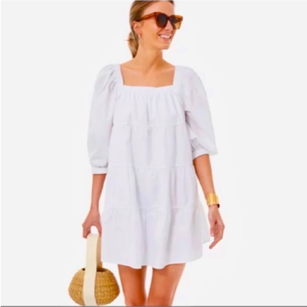 Tuckernnuck Pomander Place medium haile dress white​